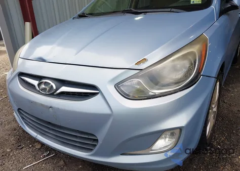 2012 Hyundai Accent Gls z USA, uszkodzony, nr VIN KMHCU4AE3CU042318